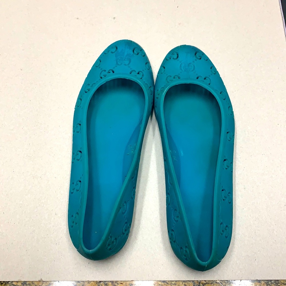 Gucci Flats size 39 Tesl Blue